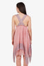 Ulla Johnson Pink Silk Floral Midi Dress Size 0