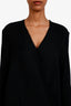 3.1 Phillip Lim Black Silk Button Detail Long Sleeve Blouse Size2