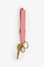 Miu Miu Pink Leather Key Charm