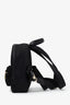 Versace Black Nylon Medusa Mini Backpack