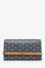 Goyard Grey Goyardine Monte Carlo Mini Wrist Clutch