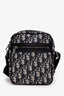 Christian Dior Blue Oblique Messenger Pouch Crossbody