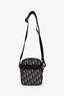 Christian Dior Blue Oblique Messenger Pouch Crossbody