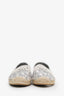Christian Dior Grey Oblique Espadrilles Size 39