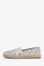 Christian Dior Grey Oblique Espadrilles Size 39