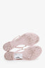 Valentino Pink Rubber Rockstud Sandals Size 39