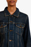 Saint Laurent Dark Blue Denim Jacket Size XS