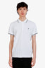 Christian Dior White Bee Embroidered Polo T-Shirt Size XL Mens