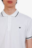 Christian Dior White Bee Embroidered Polo T-Shirt Size XL Mens