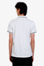 Christian Dior White Bee Embroidered Polo T-Shirt Size XL Mens