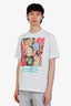 Louis Vuitton 2022 White Flower Tapestry T-Shirt Size L Mens