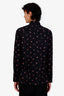 Givenchy Black Logo Print Button Down Shirt Size 41 Mens