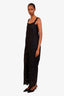 Red Valentino Black Eyelet Jumpsuit Size 46