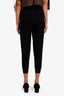 Louis Vuitton Black Cashmere/Silk Monogram Track Pants Size XS