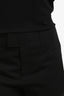 Helmut Lang Black Linen Blend Mini Shorts Size 6