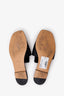 Givenchy Black Leather Logo Sandals Size 37
