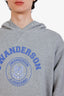 JW Anderson Grey University Logo Hoodie Size M Mens
