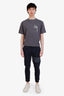 Thom Browne Grey Striped Jogger Size 2 Mens