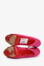 Christian Louboutin Limited Edition Pink Satin 'Peace Of Shoe' Heels With Signature Size 39