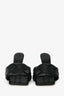 Bottega Veneta Black Padded Intrecciato Heeled Sandals Size 38