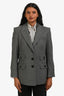 Veronica Beard Grey Tailored Blazer Size 4