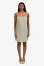 Rue Sophie Saje Green Sleeveless Mini Dress Size S