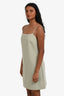 Rue Sophie Saje Green Sleeveless Mini Dress Size S