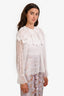 Maje White Lace Blouse Size 1