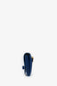 Miu Miu Blue Patent Bow Long Wallet