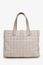 Pre-Loved Chanel™ 2005-06 Pink Canvas Travel Ligne CC Logo Tote