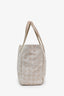 Pre-Loved Chanel™ 2005-06 Pink Canvas Travel Ligne CC Logo Tote