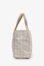Pre-Loved Chanel™ 2005-06 Pink Canvas Travel Ligne CC Logo Tote