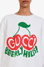 Gucci White Beverly Hills Cherry Print Sweatshirt Size S
