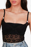 Pre-Loved Chanel™ 2021 Black Lace Bodysuit Size 34