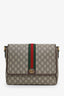 Gucci Beige GG Supreme Ophidia Messenger Bag