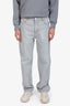 Ami Grey Straight Fit Jeans Size 32 Mens