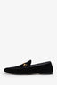 Gucci Black Velvet Loafers Size 10.5 Mens