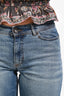 Weekend Max Mara Blue Denim Bermuda Shorts Size 6