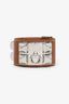 Hermès Brown Leather Collier de Chien Bracelet