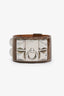 Hermes 2016 Brown Alligator Collier de Chien Bracelet