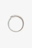 Hermes Sterling Silver Chaine d'ancre Punk Ring