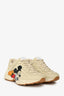 Gucci x Disney Cream Rhyton 'Mickey Mouse' Sneakers Size 36.5