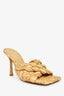 Bottega Veneta Raffia 'Lido' Mules Size 35.5
