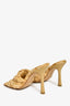 Bottega Veneta Raffia 'Lido' Mules Size 35.5