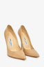 Jimmy Choo Nude Patent Heels Size 35