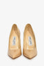 Jimmy Choo Nude Patent Heels Size 35