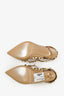 Valentino Nude Cage Rockstud Heels Size 35