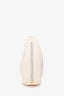 Fendi 2022 White Leather Medium Grace Fendigraphy Hobo Bag