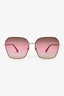 Tom Ford Burgundy 'Claudia' Sunglasses