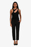 Brunello Cucinelli Black Cotton Tailored Trousers Size 4